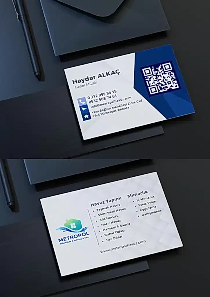 Ankara Kurumsal Kimlik Tasarımı Referansı - Metropol Havuz