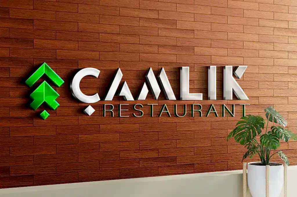 Ankara Kurumsal Kimlik Tasarımı Referansı - Çamlık Restaurant